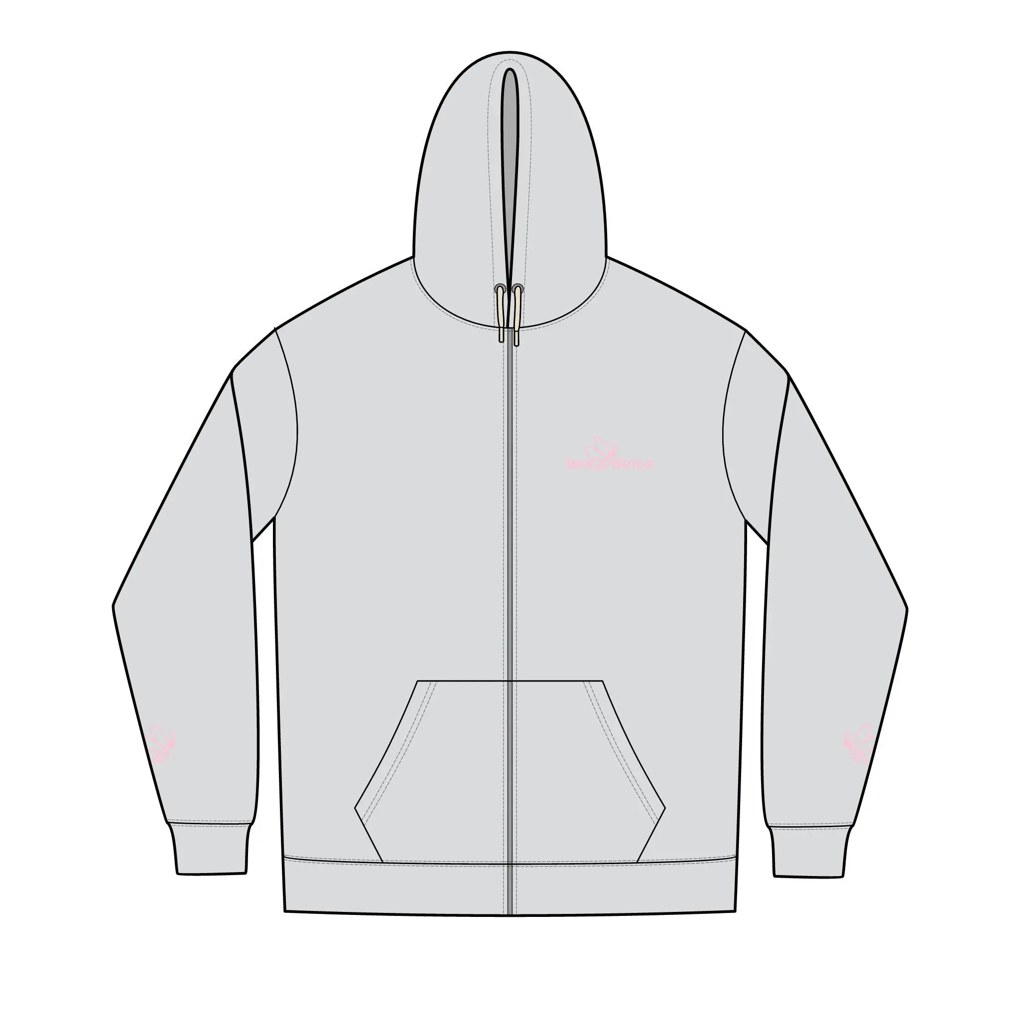 Full-Zip Hoodie Printify
