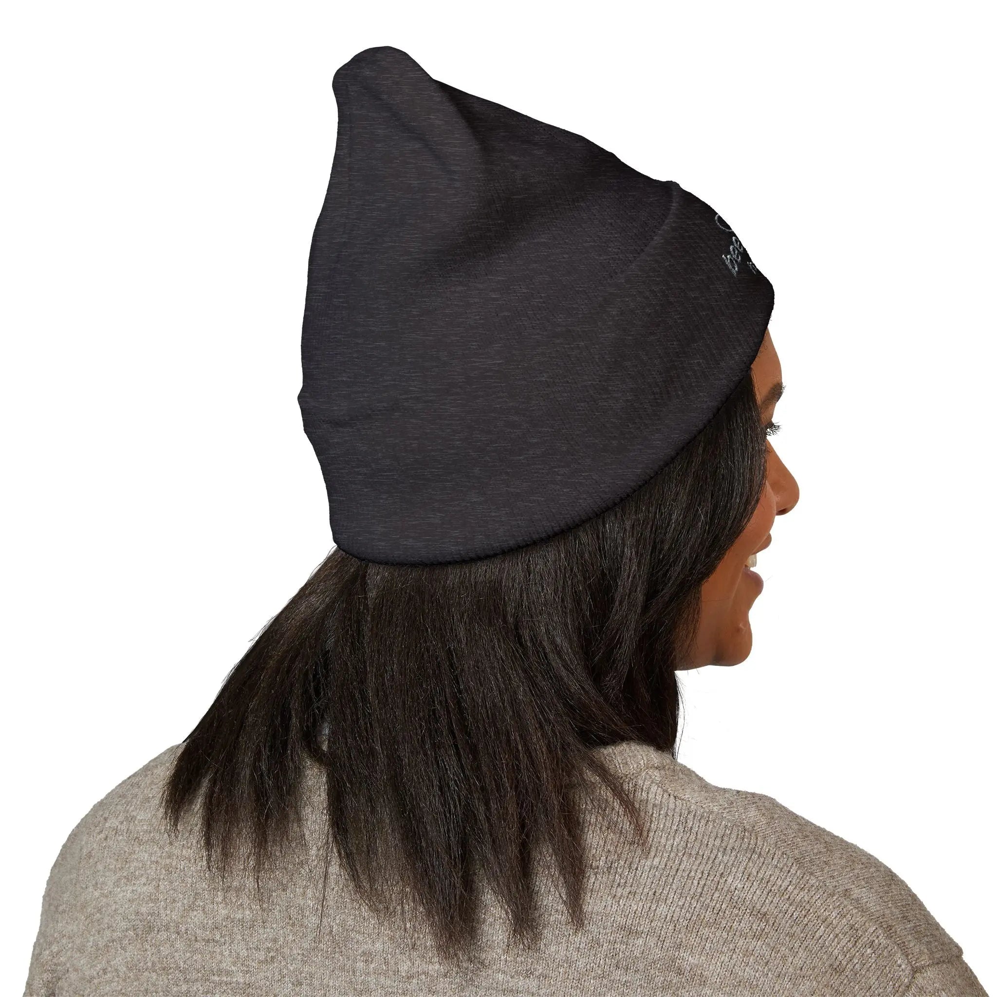 Embroidered Logo Cuffed Beanie Printify