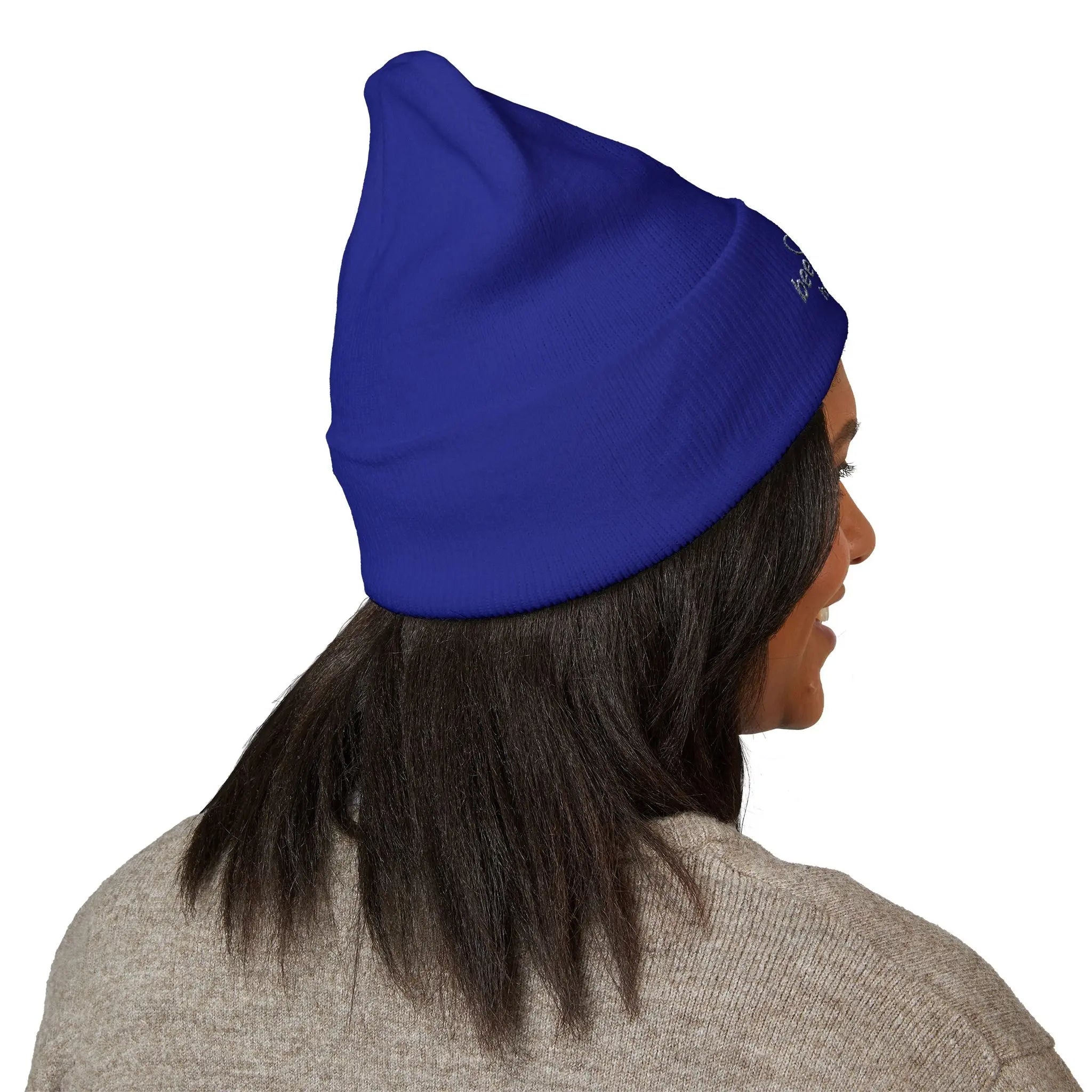 Embroidered Logo Cuffed Beanie Printify
