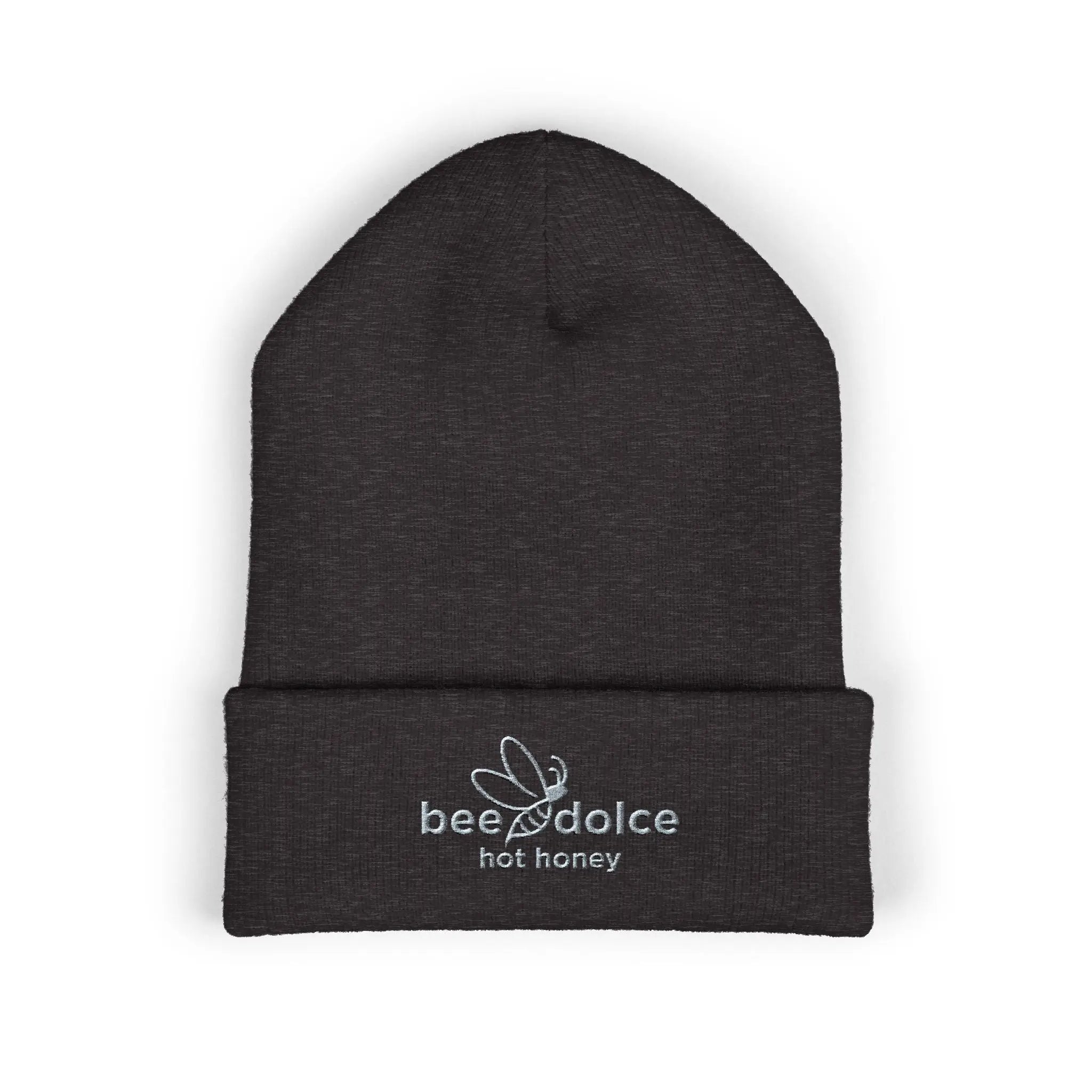 Embroidered Logo Cuffed Beanie Printify