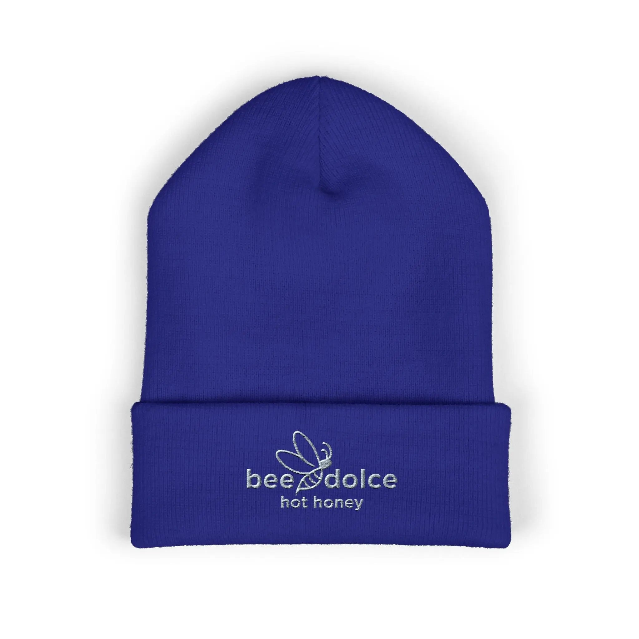 Embroidered Logo Cuffed Beanie Printify