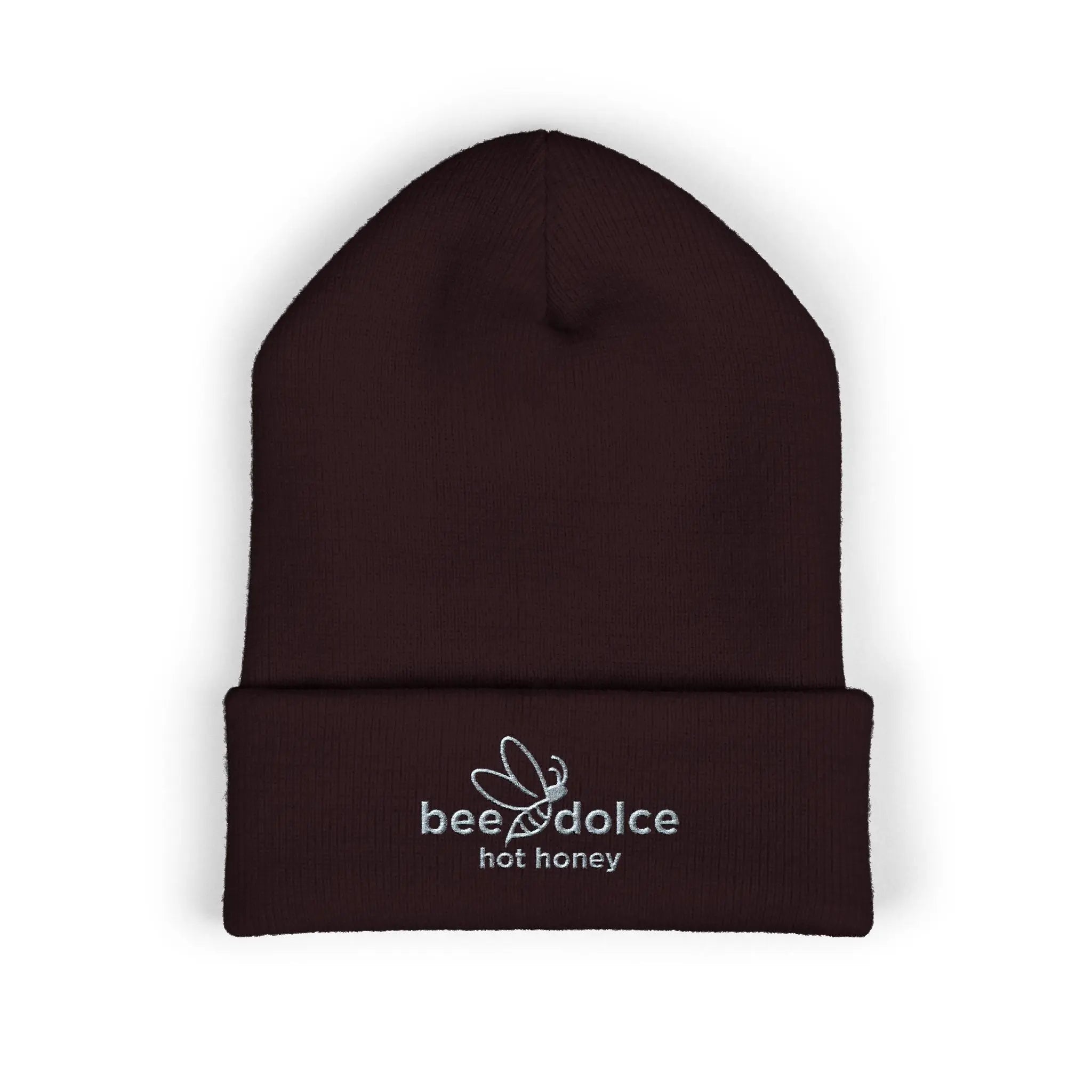 Embroidered Logo Cuffed Beanie Printify