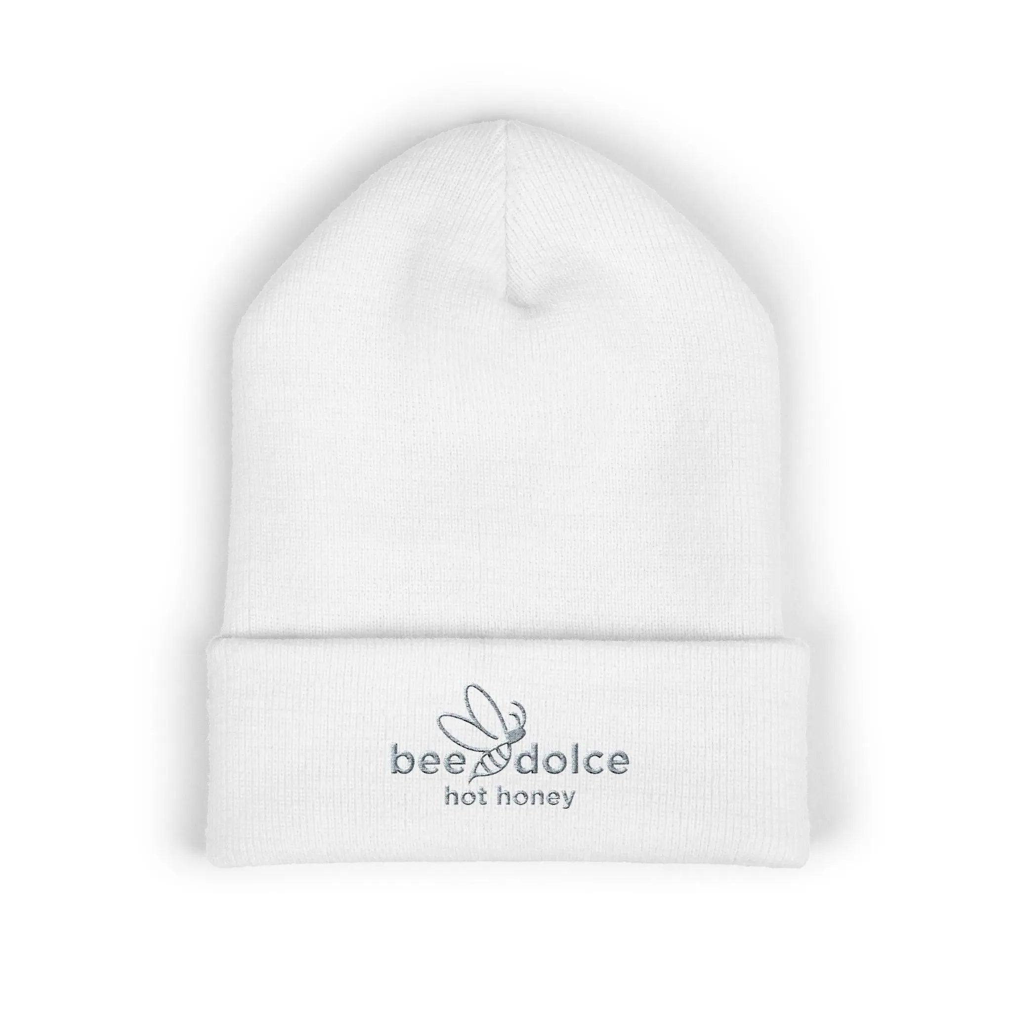 Embroidered Logo Cuffed Beanie Printify