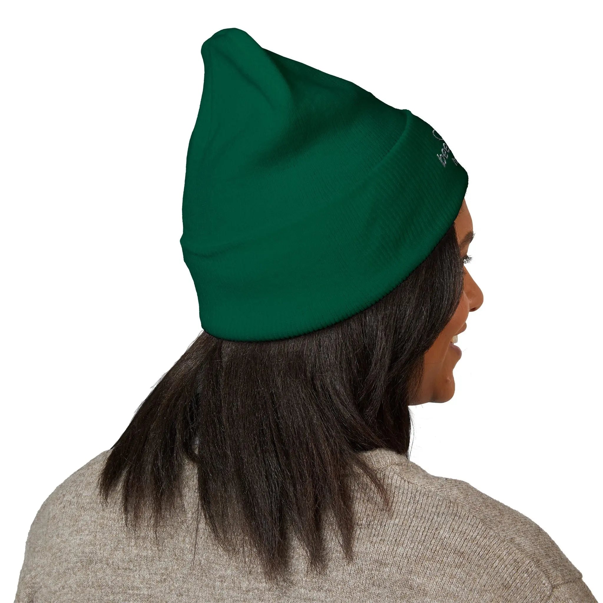 Embroidered Logo Cuffed Beanie Printify