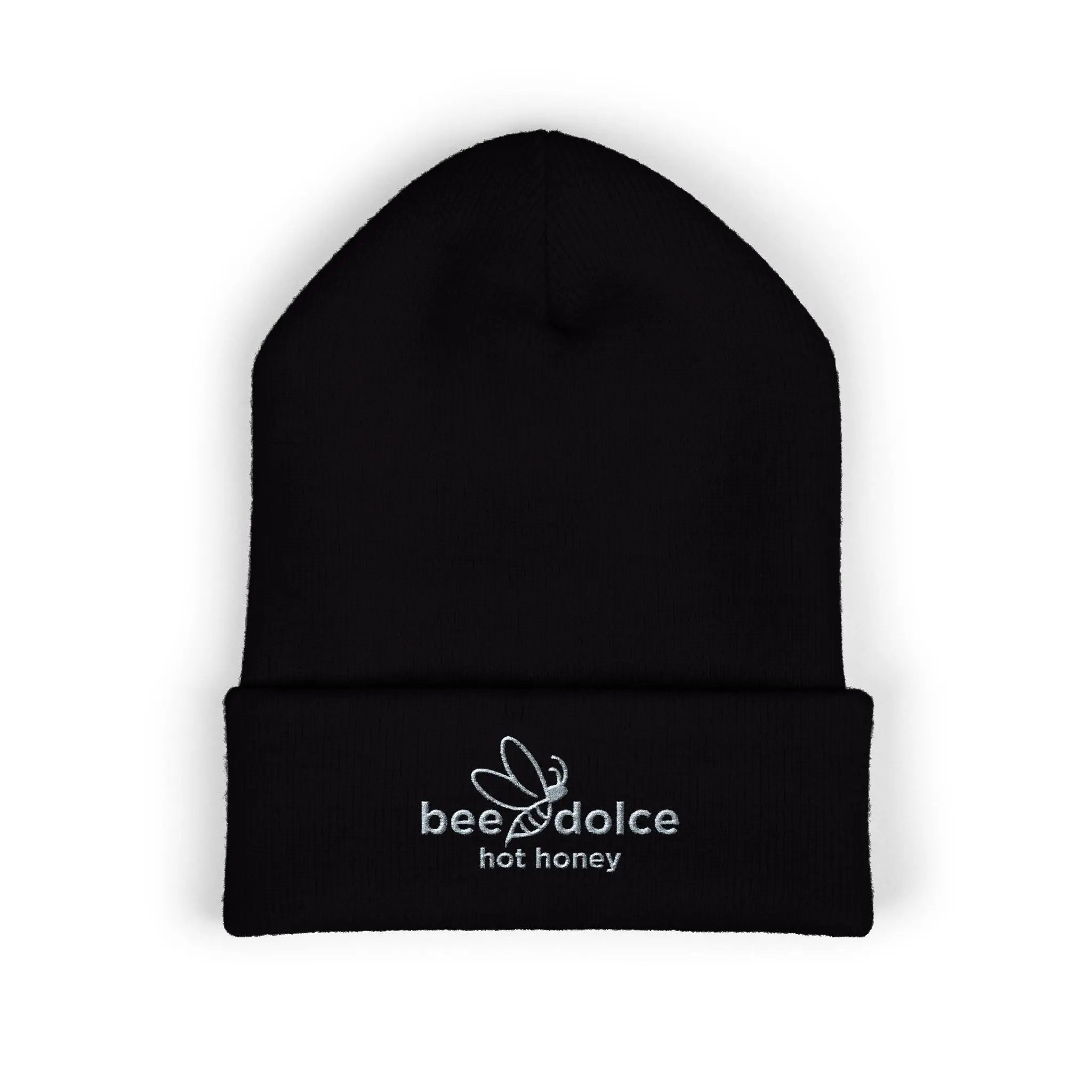 Embroidered Logo Cuffed Beanie Printify