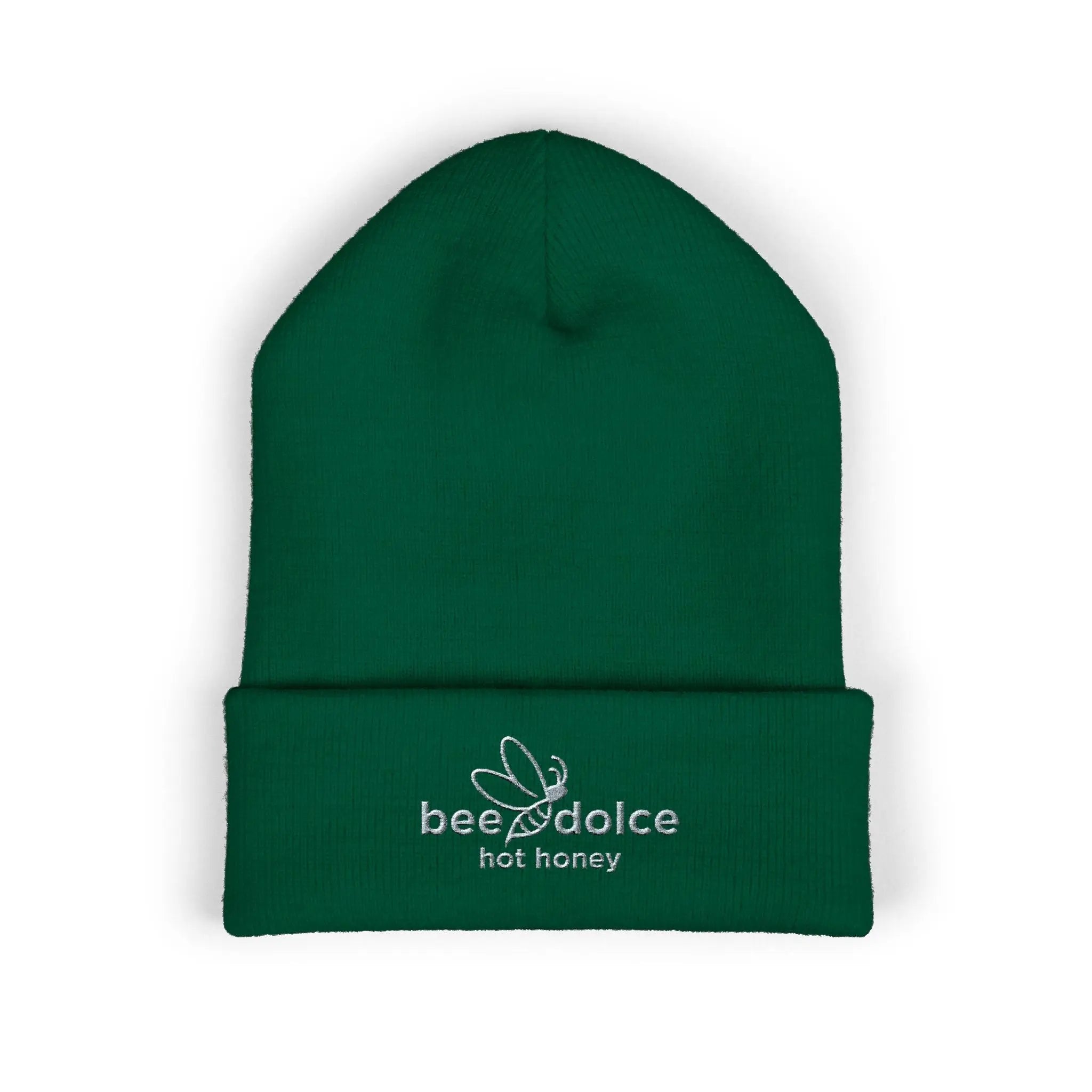 Embroidered Logo Cuffed Beanie Printify
