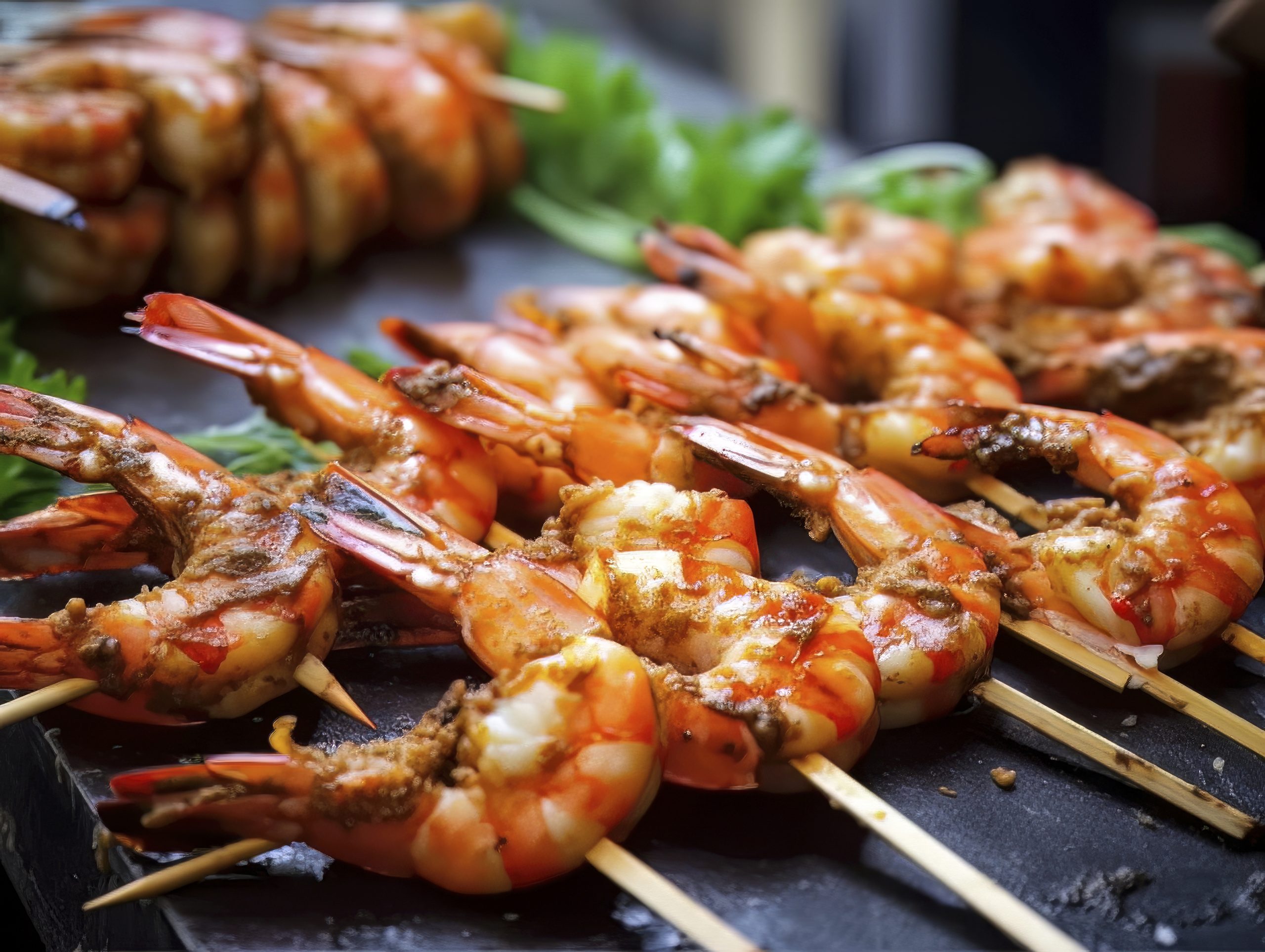 Roasted Shrimp Skewers